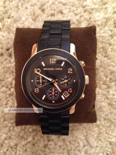 michael kors uhr damen schwarz gold|michael kors armband herren.